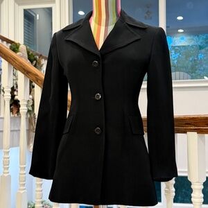 Coat, Parallel, Size 2, dark blue